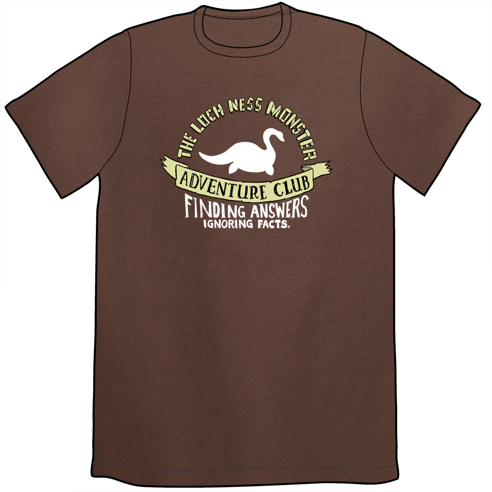 Loch Ness Monster Adventure Club Shirt Shirts Brunetto Mens/Unisex Small  