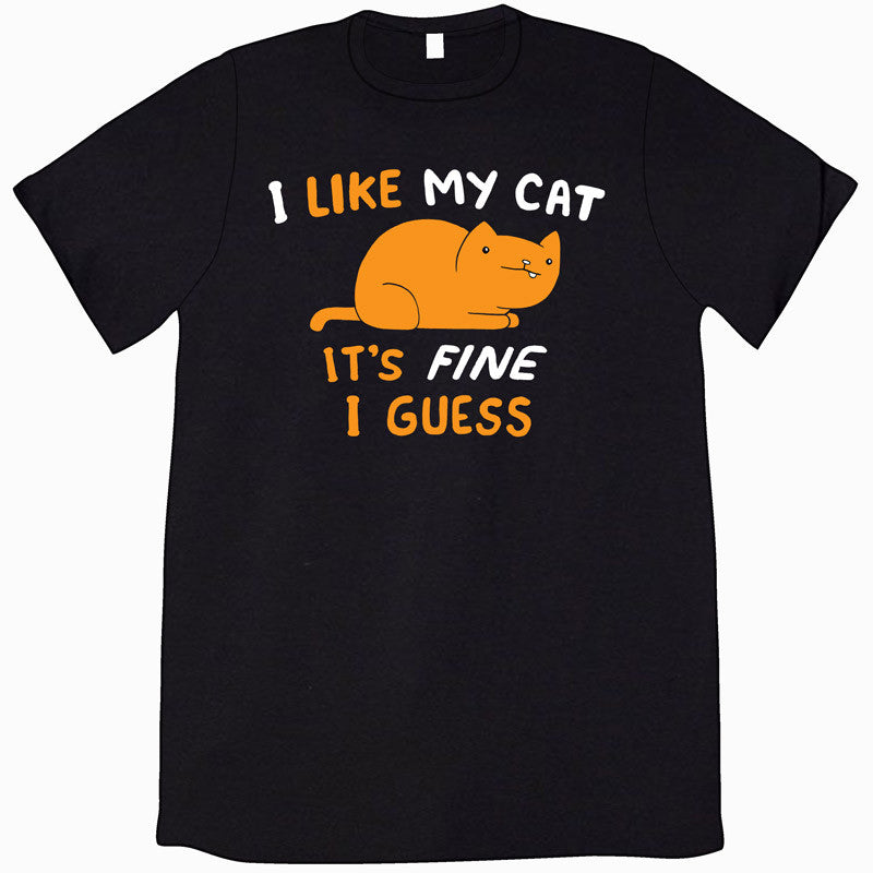 I Like My Cat Shirt Shirts Brunetto   