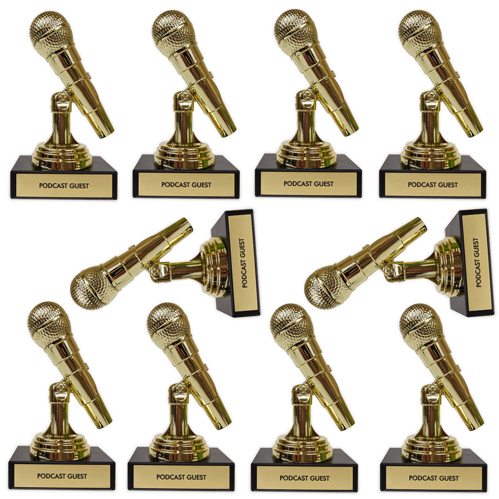 Podcast Guest Trophy Accessories Crown TEN Trophies ($100)  