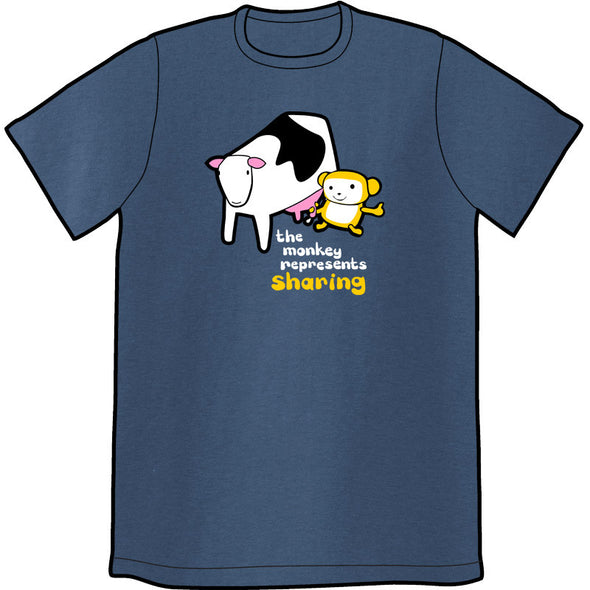 The Monkey Represents Sharing Shirt Shirts Brunetto   