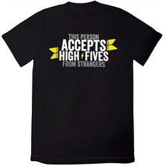 This Person Accepts High Fives Shirt (by Wondermark) Shirts Brunetto   