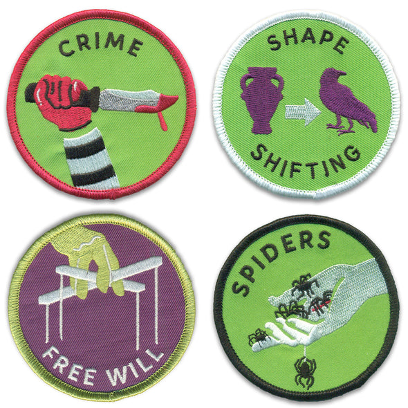 Achievement Patch Set Pins and Patches Shirley   