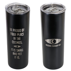 Be Proud of Your Place in the Cosmos 20 oz Tumbler Liquid Holders 24hourwristbands Black  