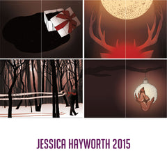 Night Vale Holiday Cards Cards PSPrint Jessica Hayworth 2015  