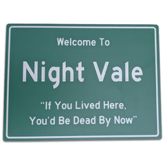 Welcome to Night Vale Road Signs Art signs.com Welcome to Night Vale  