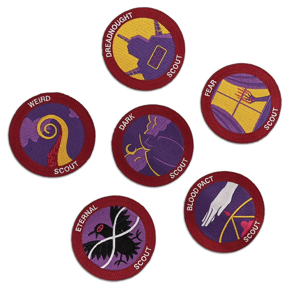 Night Vale Scout Patches (3") Accessories Shirley All Six!  