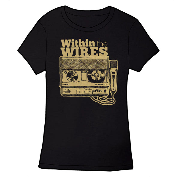Within the Wires Dictaphone Shirt Shirts Brunetto Ladies Small  