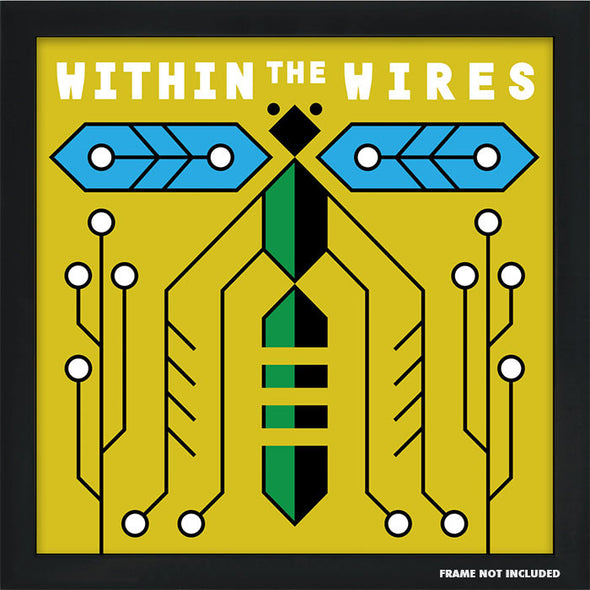 Within the Wires Logo Poster 16x16" Art Cyberduds   